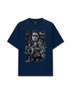 Áo Thun Relaxed Fit Movie Matrix Black And White