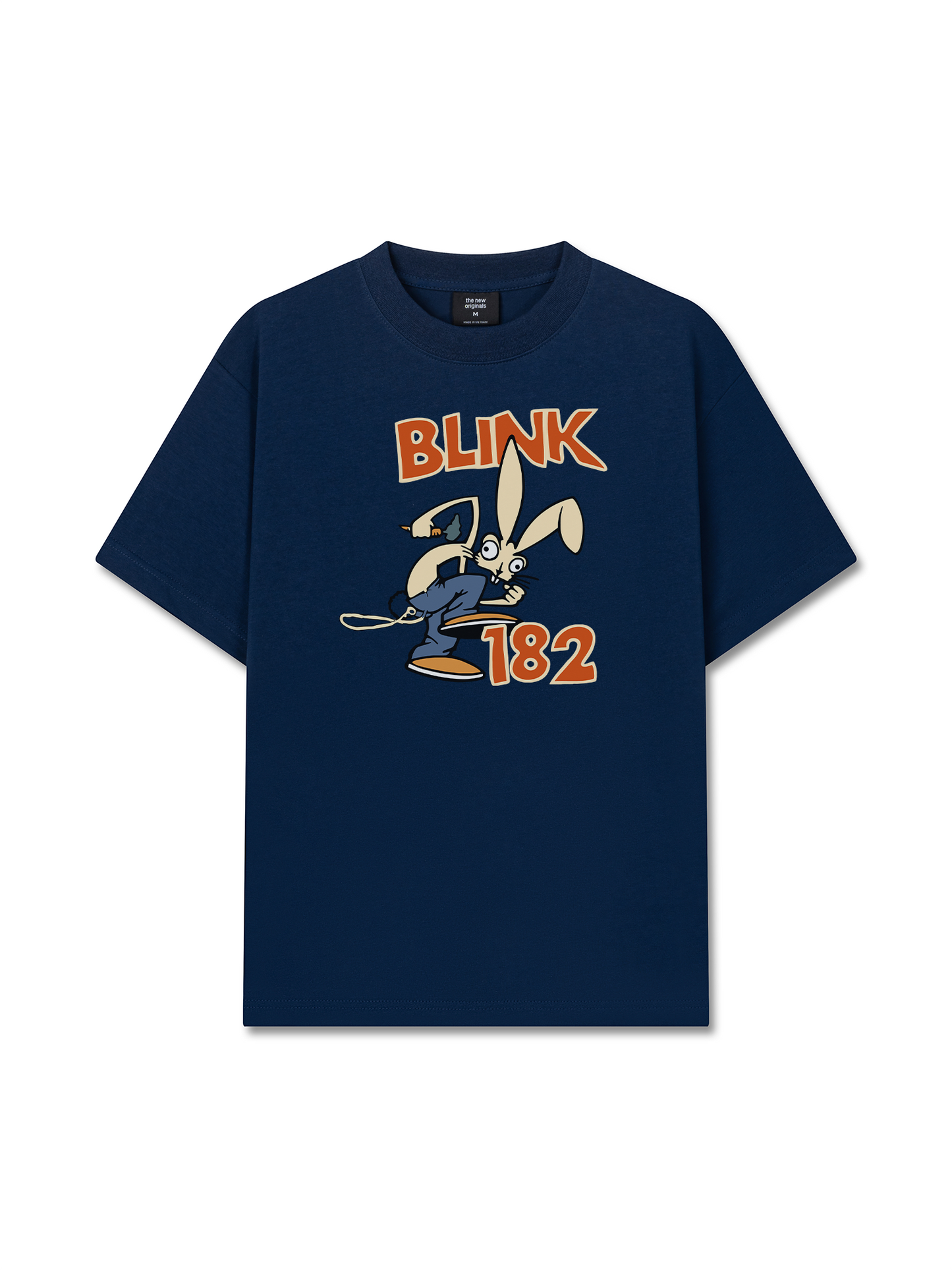Áo Thun Relaxed Fit Blink 182 Bunny Logo