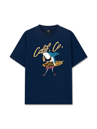 Áo Thun Relaxed Fit Ocean Shark Surf