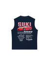 Áo Ba Lỗ Relaxed Fit CAR Suki