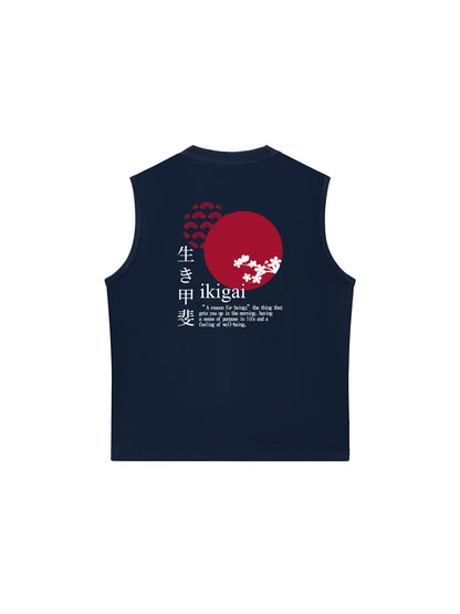 Áo Ba Lỗ Relaxed Fit Ikigai A Reason For Being