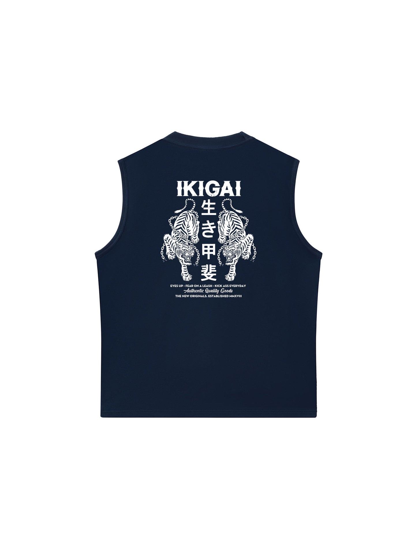 Áo Ba Lỗ Relaxed Fit Ikigai Eyes Up