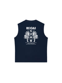 Áo Ba Lỗ Relaxed Fit Ikigai Eyes Up