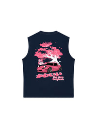 Áo Ba Lỗ Relaxed Fit CAR Cherry Tree