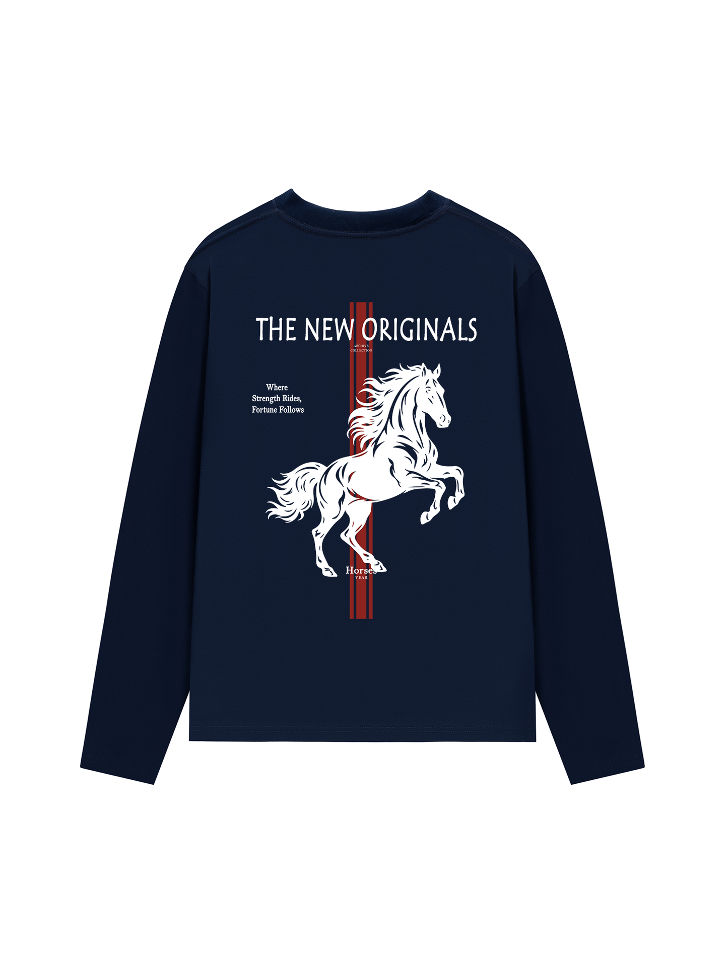 Áo Thun Dài Tay The New Originals Vintage Horse