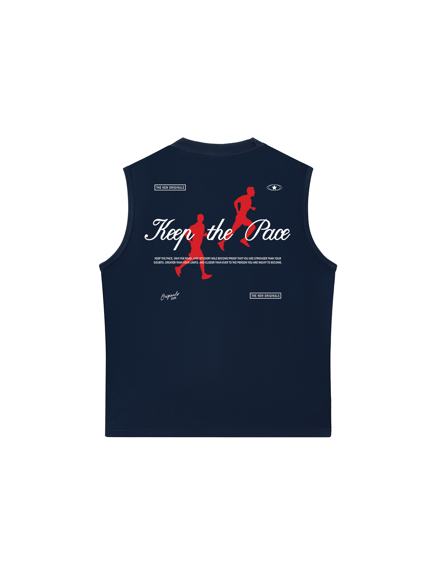 Áo Ba Lỗ Relaxed Fit Keep The Pace