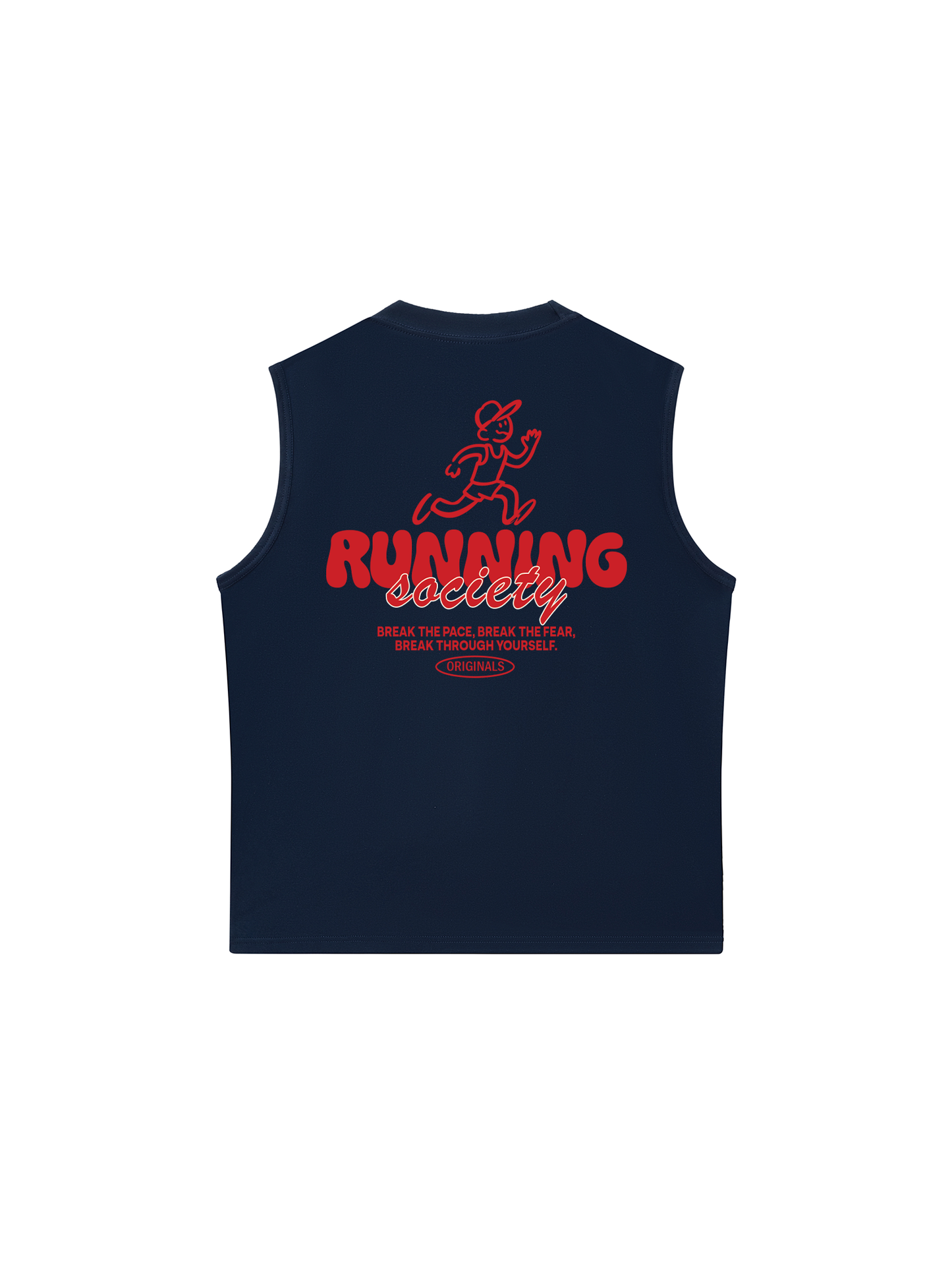 Áo Ba Lỗ Relaxed Fit Running Society