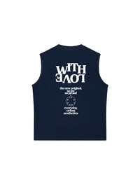 Áo Ba Lỗ Relaxed Fit Life Vibe With Love