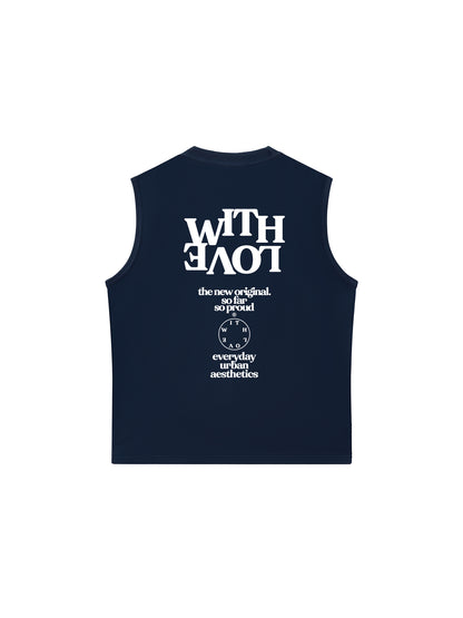 Áo Ba Lỗ Relaxed Fit Life Vibe With Love