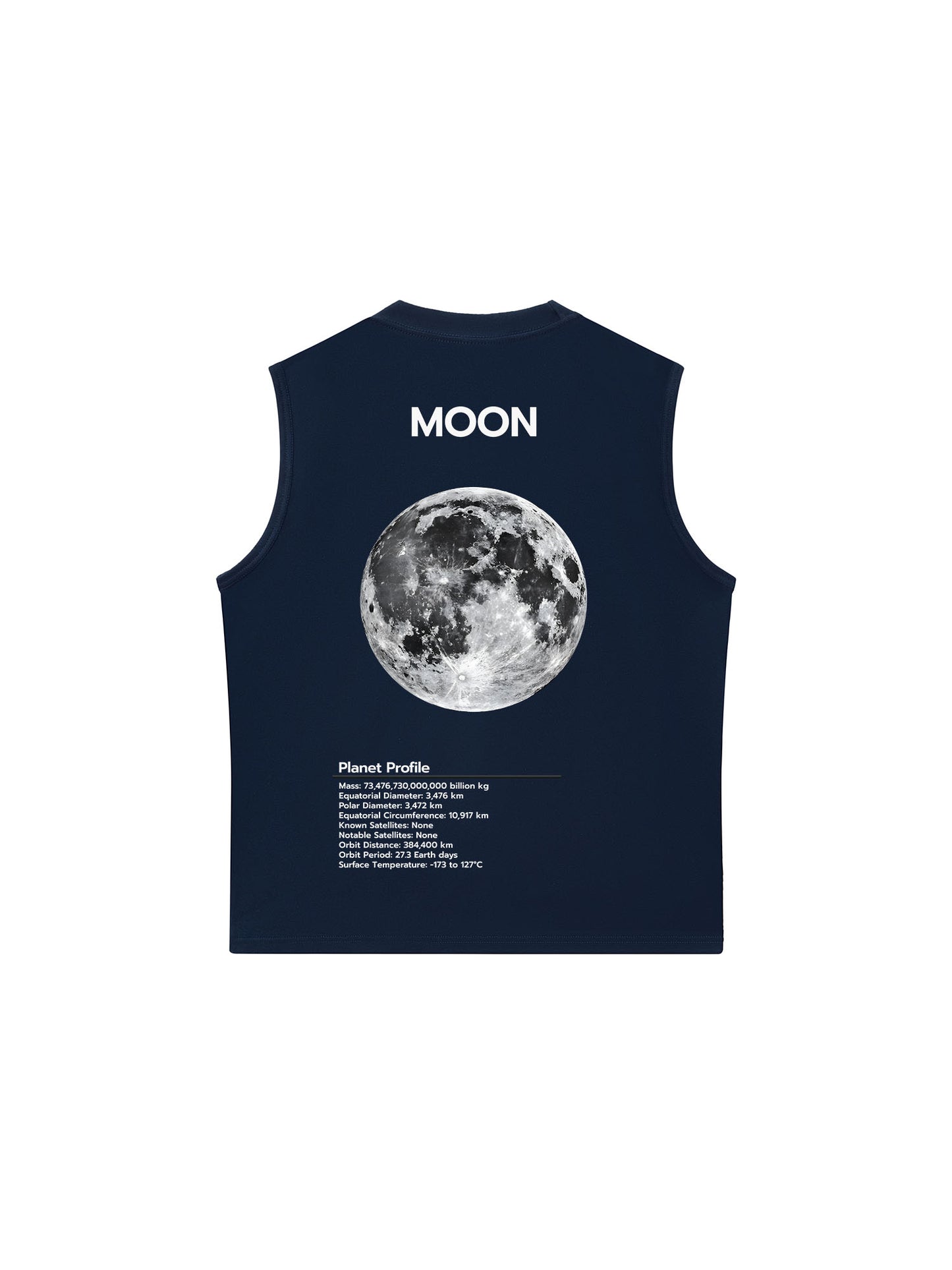 Áo Ba Lỗ Relaxed Fit The Planet Profile Moon