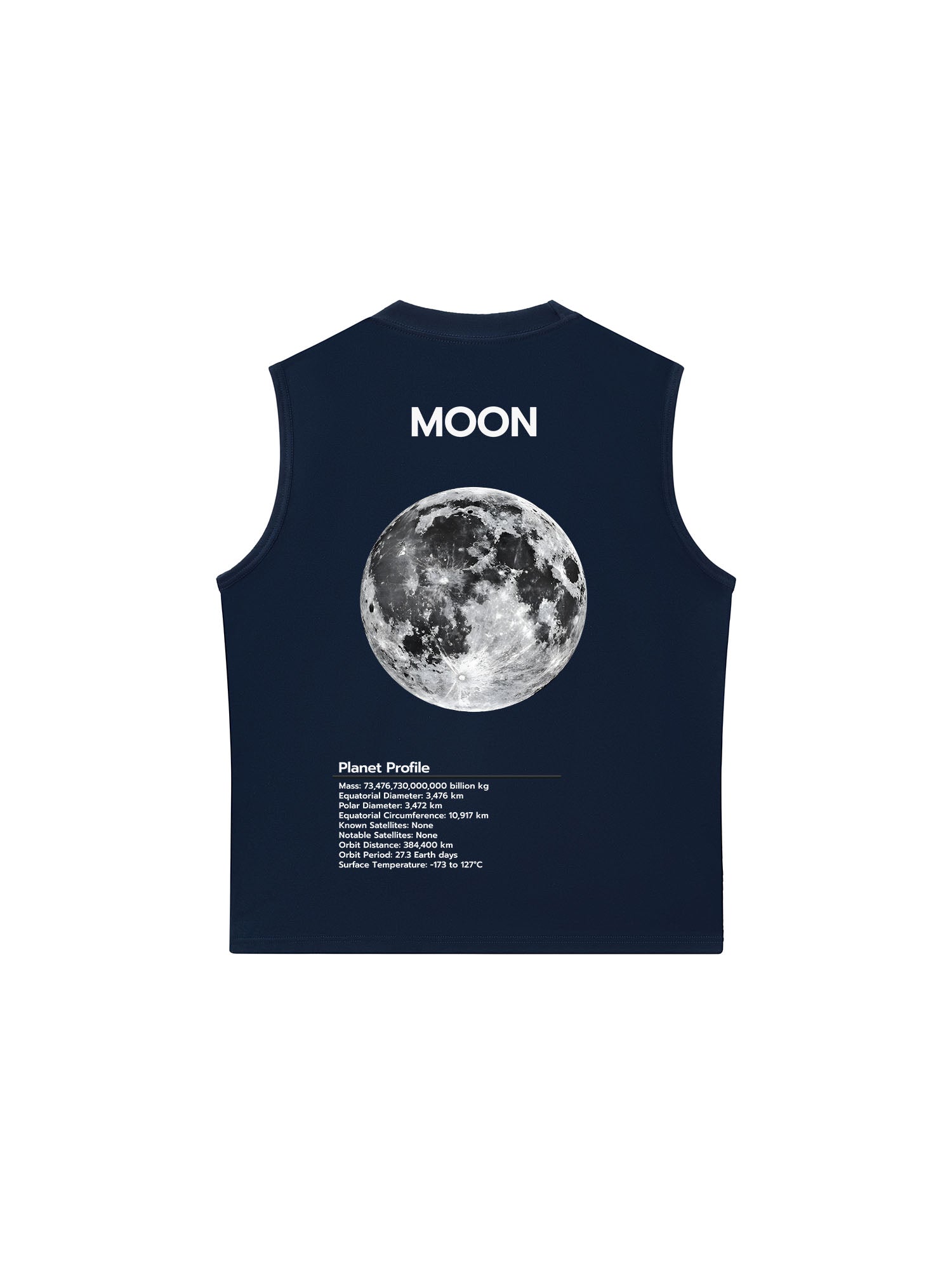 Áo Ba Lỗ Relaxed Fit The Planet Profile Moon