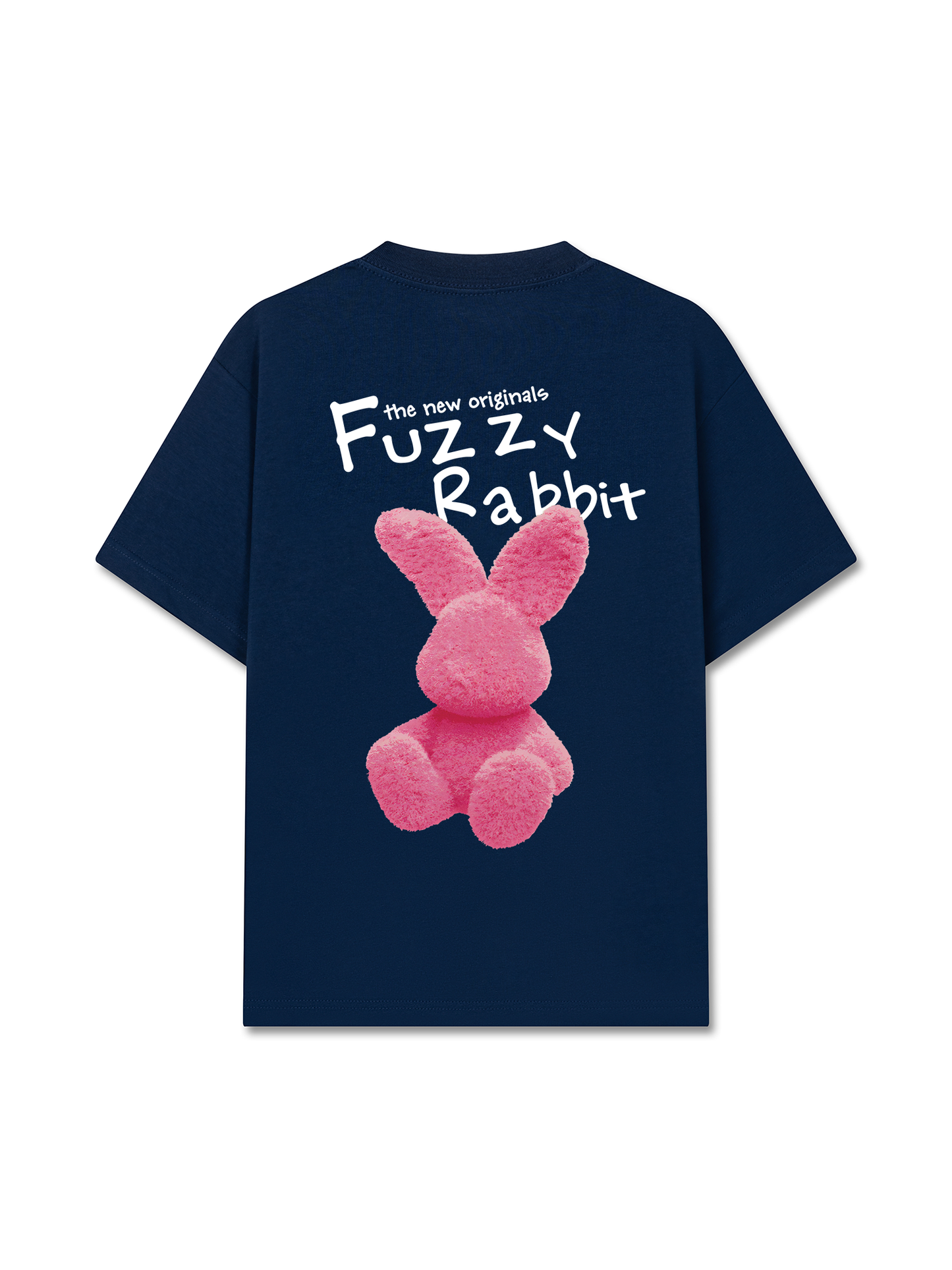 Áo Thun Relaxed Fit  Doodle Fuzzy Rabbit
