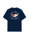 Áo Thun Relaxed Fit Just Trying My Luck