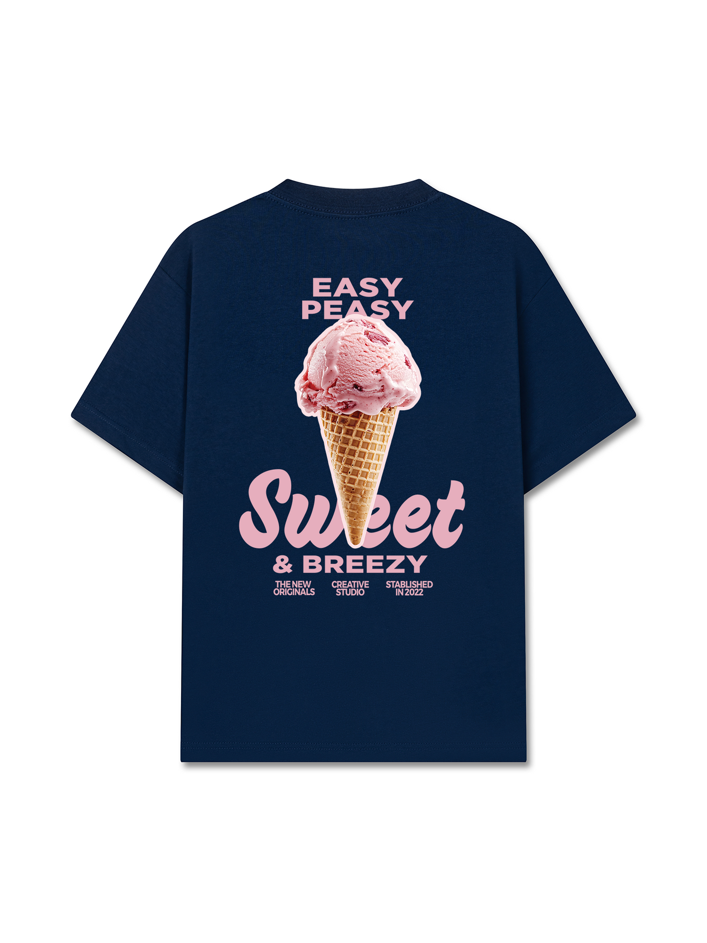 Áo Thun Relaxed Fit Easy Peasy Sweet & Breezy