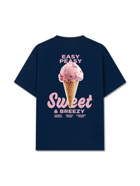 Áo Thun Relaxed Fit Easy Peasy Sweet & Breezy