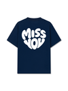Áo Thun Relaxed Fit Miss You Typography