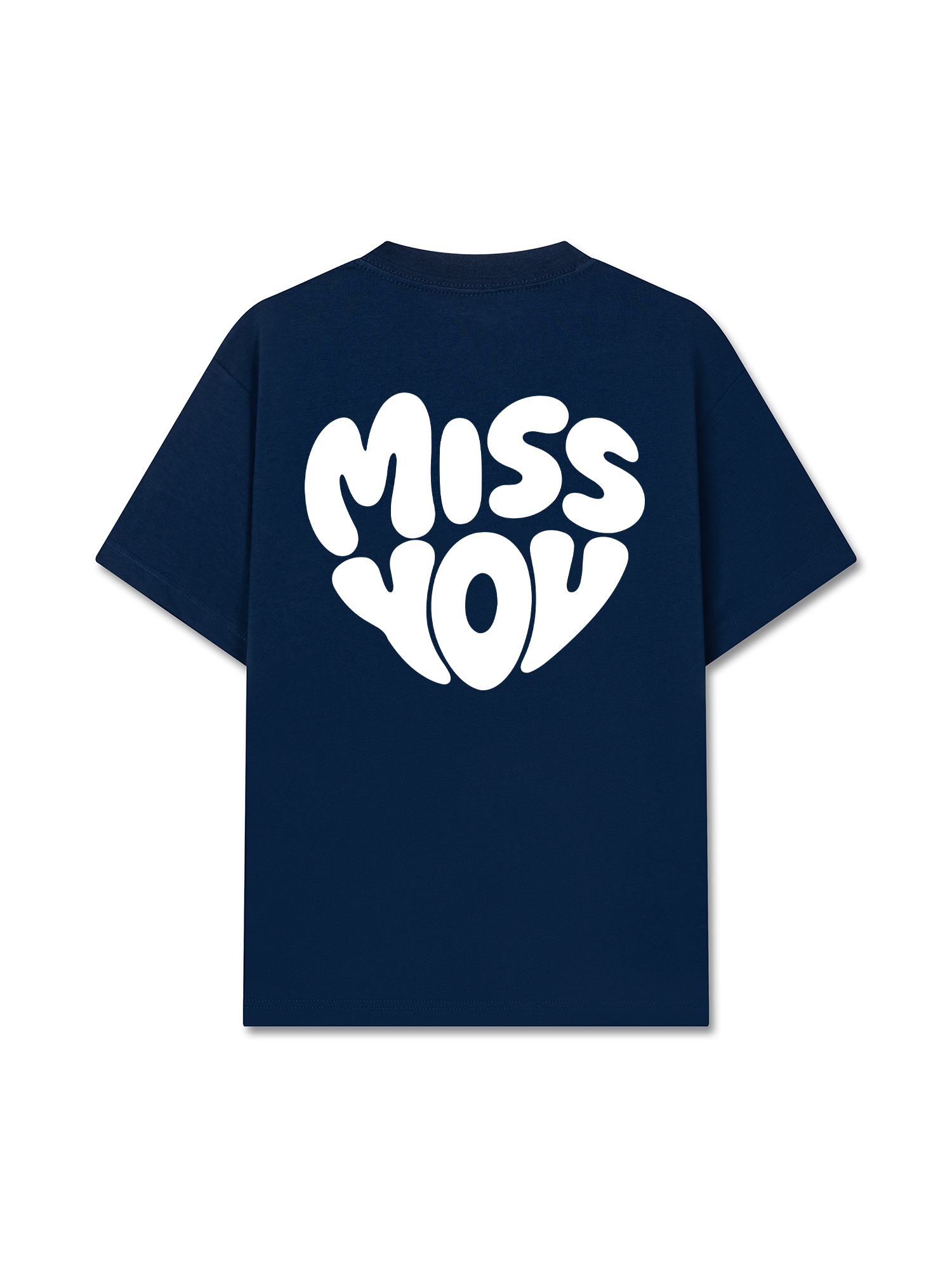 Áo Thun Relaxed Fit Miss You Typography