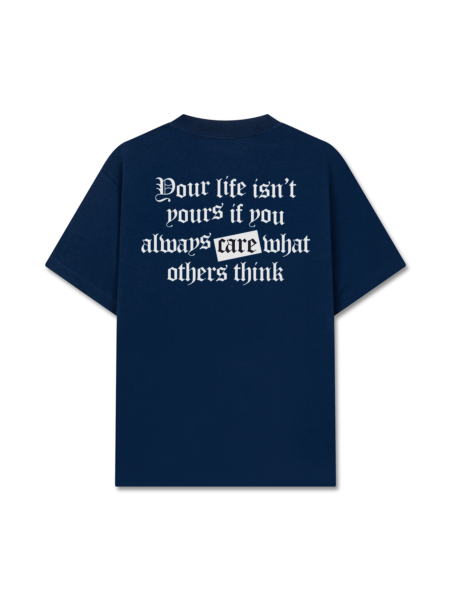 Áo Thun Relaxed Fit Be Bold Your Life Isn't Your