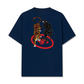 Áo Thun Relaxed Fit Japan Spirit Tiger And Black Panther