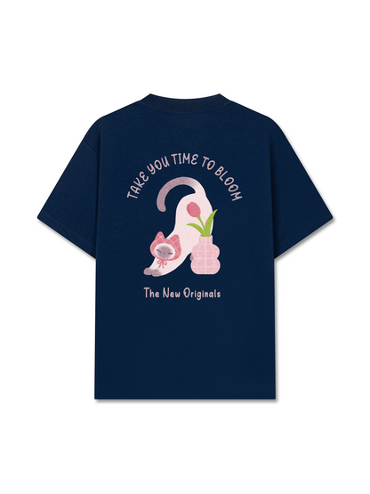 Áo Thun Relaxed Fit Animal Mood Take Your Time To Bloom