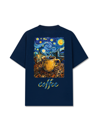 Áo Thun Relaxed Fit Coffee Vangogh