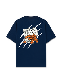 Áo Thun Relaxed Fit Japan Japan Spirit Tiger Scratch