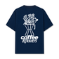 Áo Thun Relaxed Fit  Coffee & Flowers Oversized