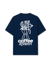 Áo Thun Relaxed Fit  Coffee & Flowers Oversized