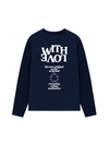 Áo Thun Dài Tay Life Vibe With Love
