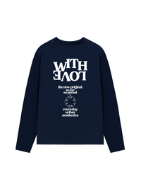 Áo Thun Dài Tay Life Vibe With Love