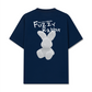 Áo Thun Relaxed Fit Doodle Fuzzy Rabbit