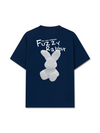 Áo Thun Relaxed Fit Doodle Fuzzy Rabbit