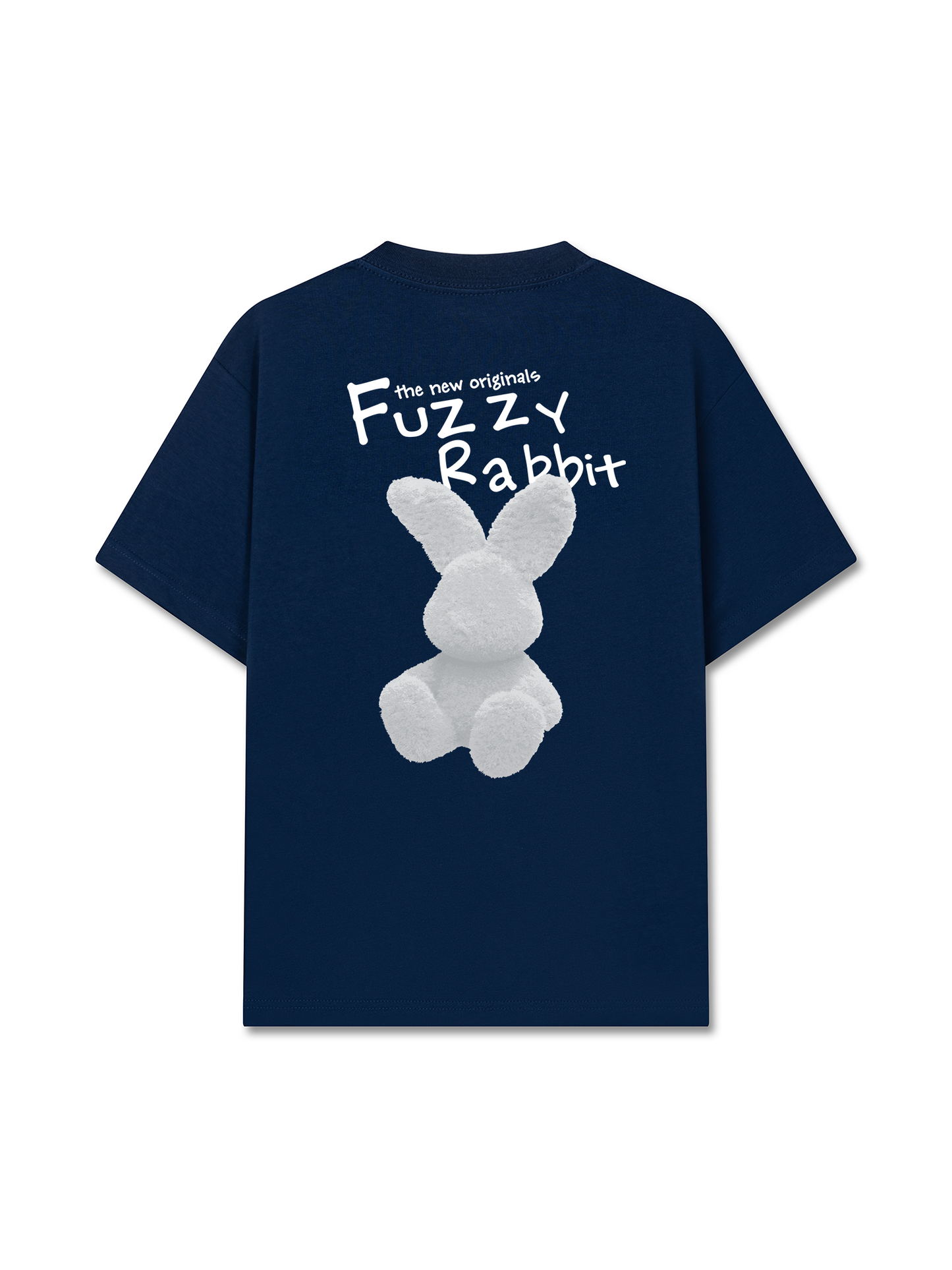 Áo Thun Relaxed Fit Doodle Fuzzy Rabbit