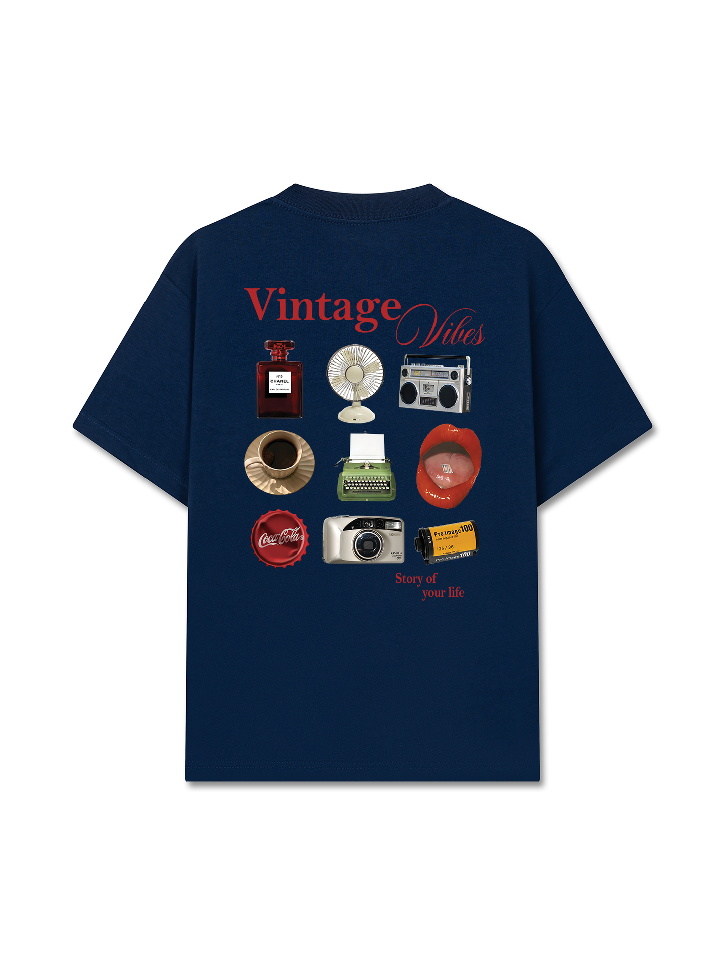 Áo Thun Relaxed Fit Vintage Vibes - Story Of Your Life