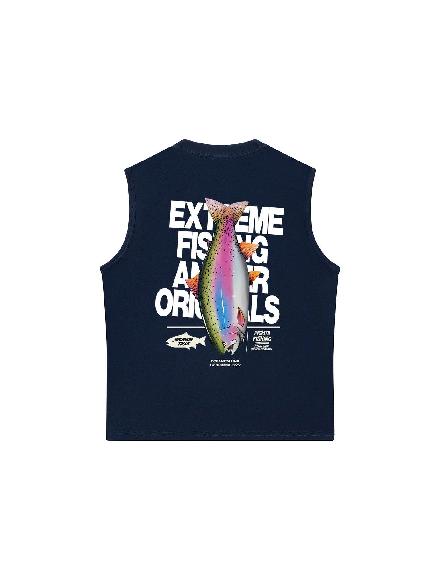 Áo Ba Lỗ Relaxed Fit Ocean EXTREME FISHING ANGLER