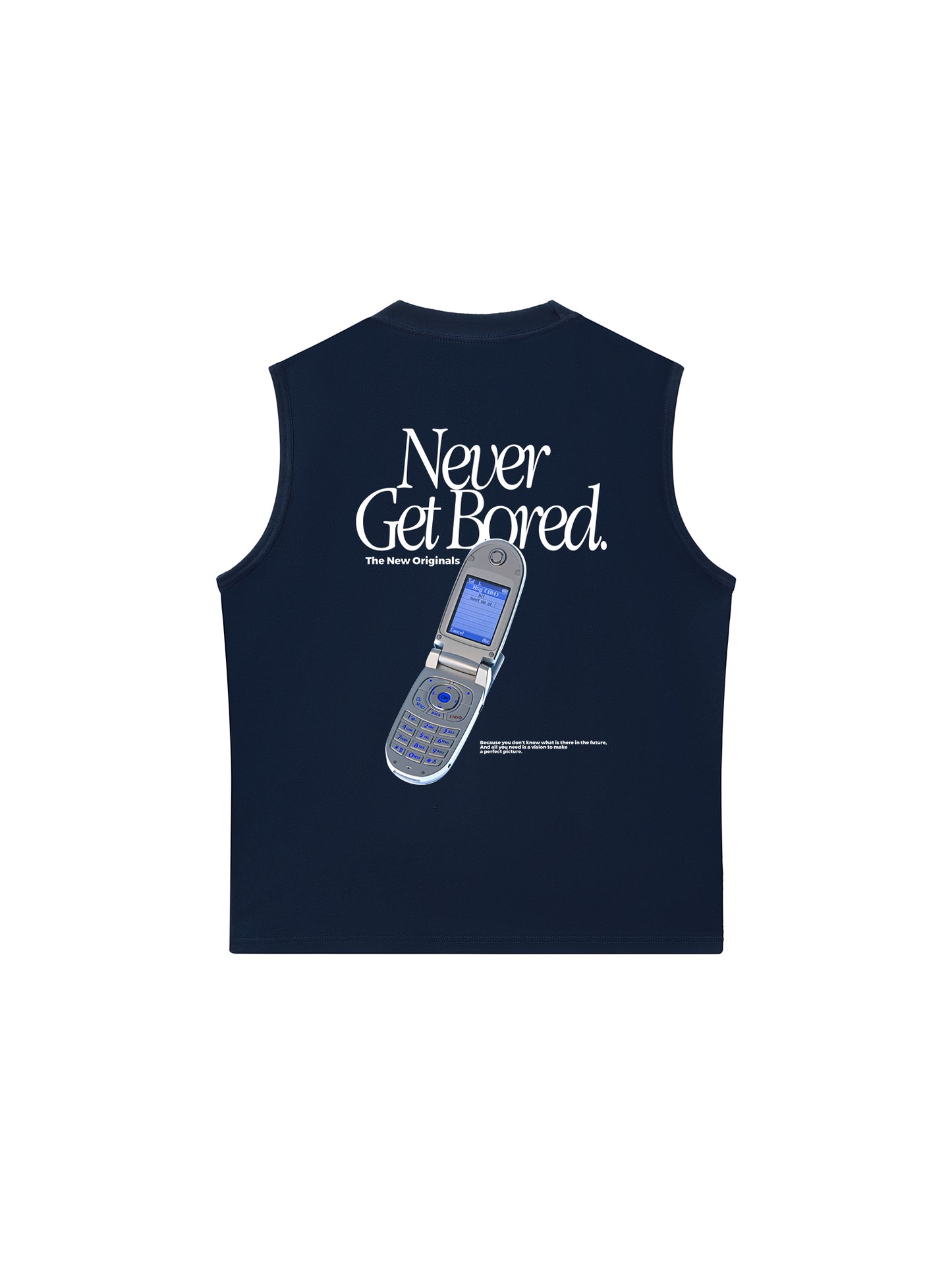 Áo Ba Lỗ Relaxed Fit Never Get Bored