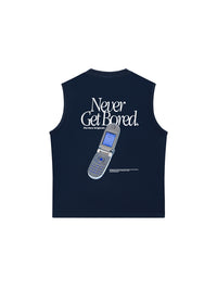 Áo Ba Lỗ Relaxed Fit Never Get Bored