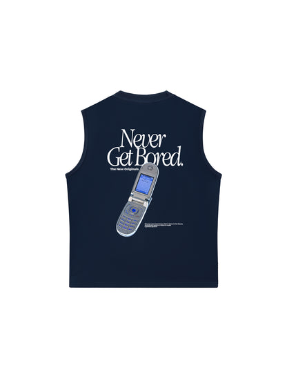 Áo Ba Lỗ Relaxed Fit Never Get Bored