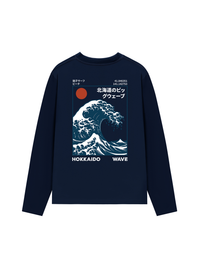 Áo Thun Dài Tay Hokkaido Wave