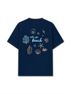 Áo Thun Relaxed Fit Let's Go Beach