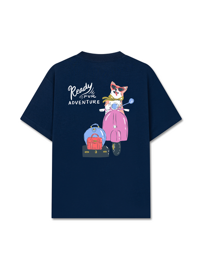 Áo Thun Relaxed Fit Ready Fur Adventure