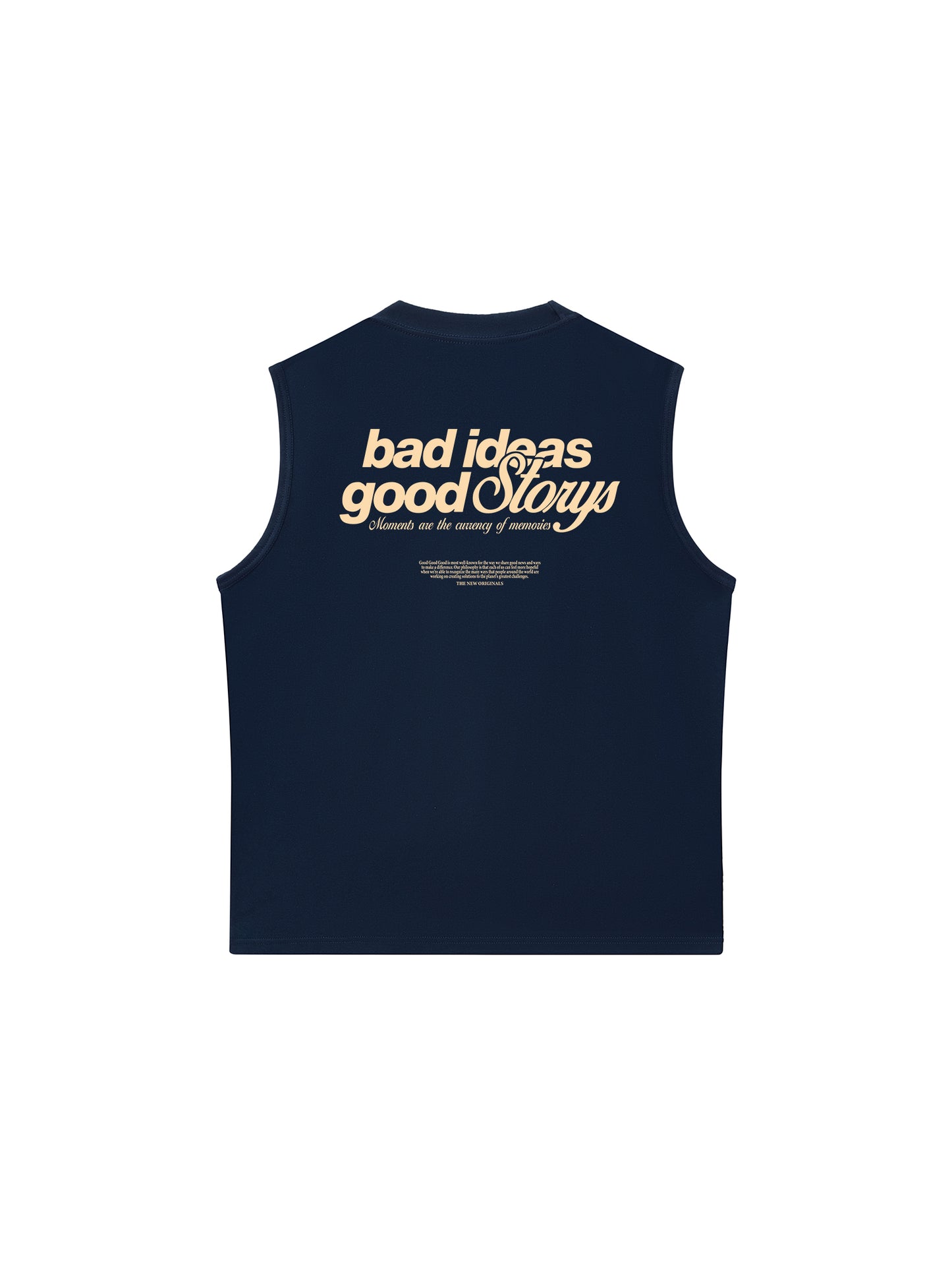 Áo Ba Lỗ Relaxed Fit Bad Ideas Good Storys