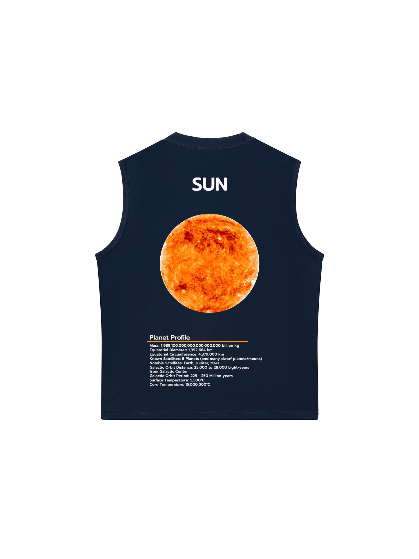Áo Ba Lỗ Relaxed Fit The Planet Profile Sun
