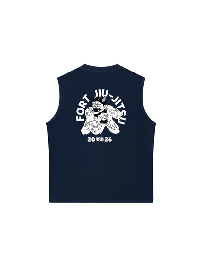 Áo Ba Lỗ Relaxed Fit Fort Jiu Jitsu
