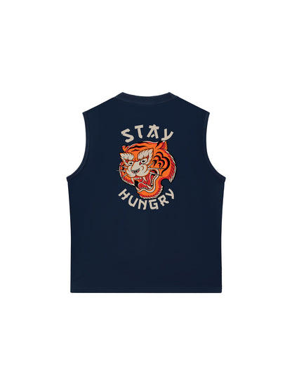 Áo Ba Lỗ Relaxed Fit Stay Hungry