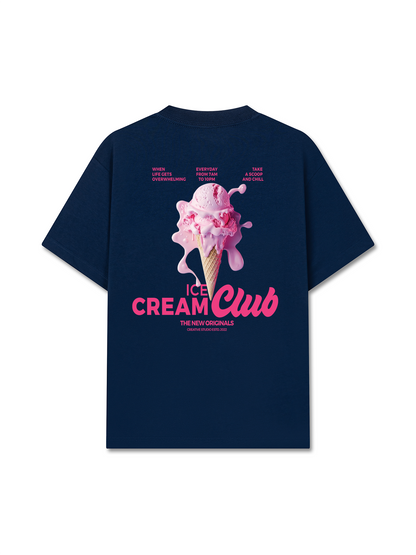 Áo Thun Relaxed Fit Ice Cream Club