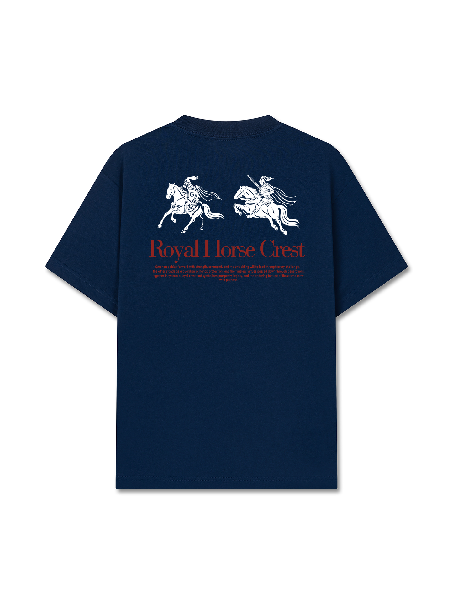 Áo Thun Relaxed Fit Royal Horse Crest