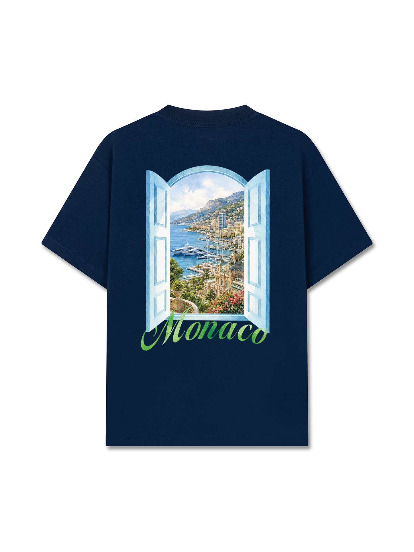 Áo Thun Relaxed Fit Monaco