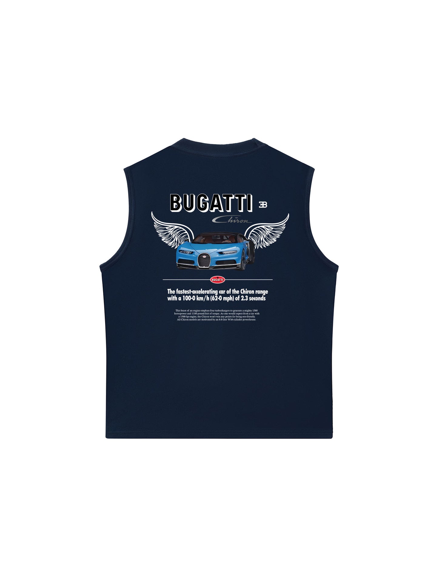 Áo Ba Lỗ Relaxed Fit CAR Bugatti