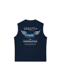 Áo Ba Lỗ Relaxed Fit CAR Bugatti